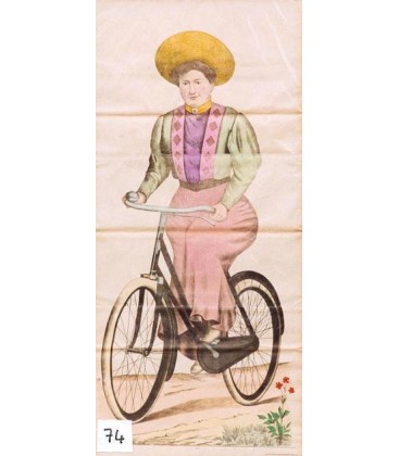 Femme cycliste - Cyclist
